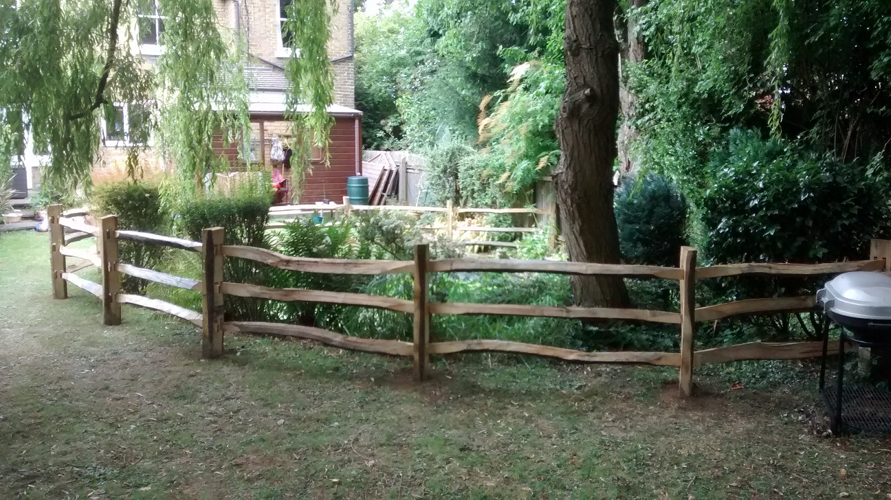 Chestnut fence